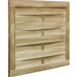 Clôtures & Barrières-vidaXL Portillon de jardin Bois de pin imprégné 100x75 cm Vert