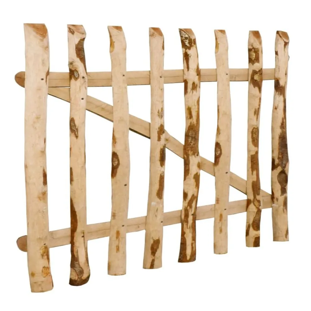 Clôtures & Barrières-vidaXL Portillon simple de clôture Bois de noisetier 100x60 cm