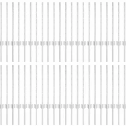 Clôtures & Barrières-vidaXL Poteau de clôture. 44 pcs Argenté 100 cm Acier Acier galvanisé/argent