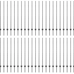 Clôtures & Barrières-vidaXL Poteau de clôture. 44 pcs Gris 180 cm Acier Acier/gris
