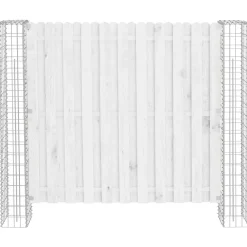 Clôtures & Barrières-vidaXL Poteau de clôture. 2 pcs Argenté 20 x 20 x 190 cm Métal