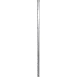 Clôtures & Barrières-vidaXL Poteau de clôture. 10 pcs Argenté 200 cm Acier