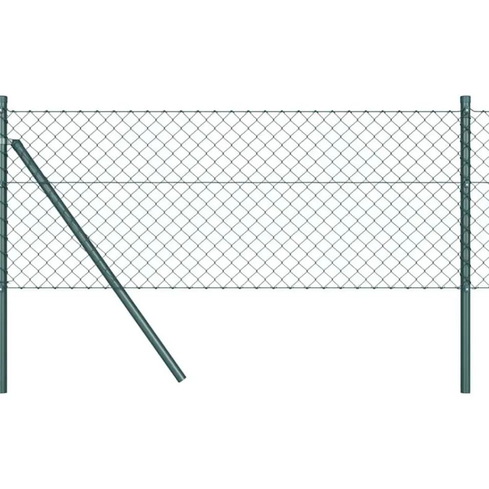 vidaXL Poteau de clôture. 10 x 0,4 m (maillage 40 x 40 mm)