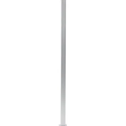Clôtures & Barrières-vidaXL Poteaux de clôture 2 pcs Aluminium 185 cm Argent