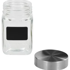 Arts De La Table & Arts Culinaires-vidaXL Pots de conservation avec autocollant 12 pcs 300 ml