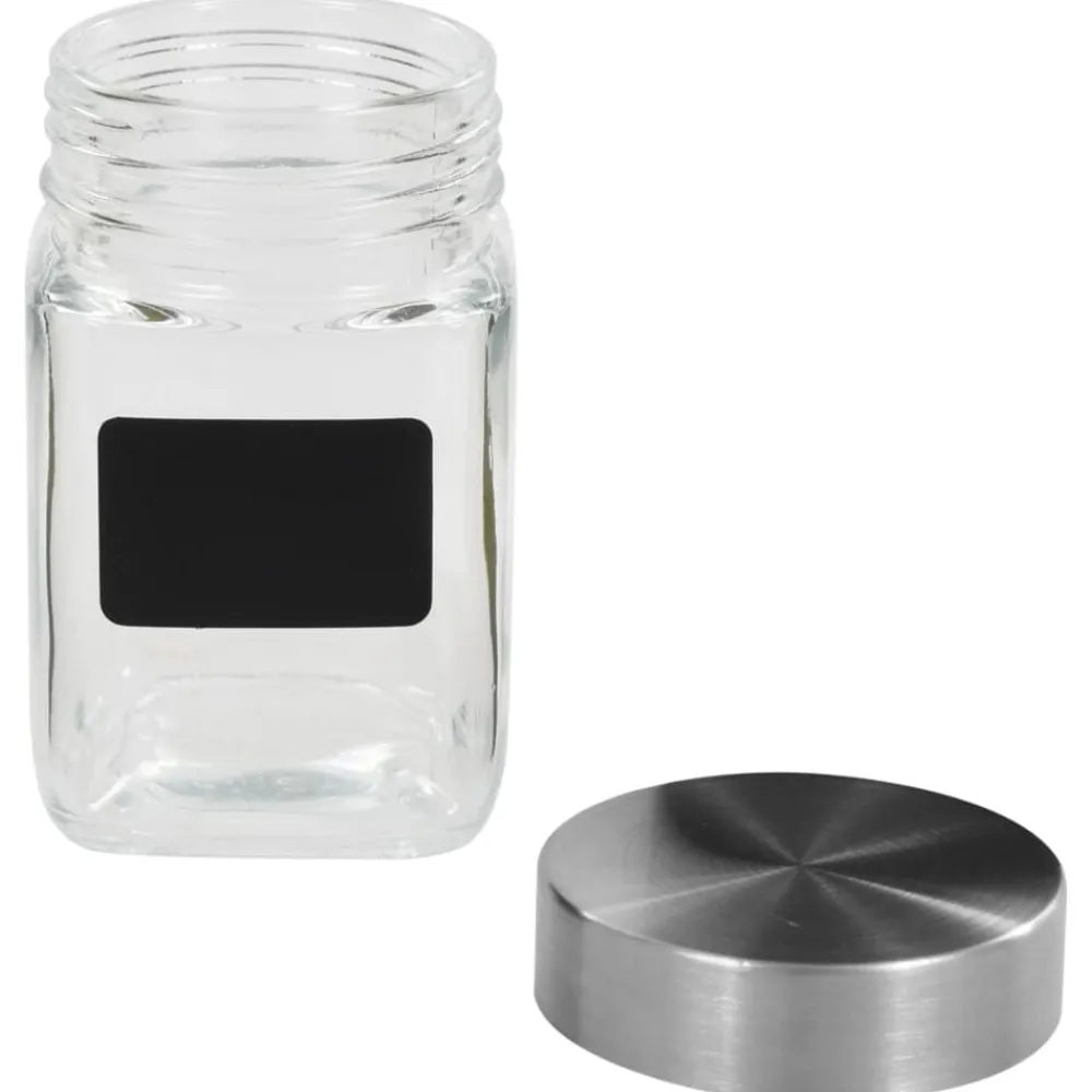 Arts De La Table & Arts Culinaires-vidaXL Pots de conservation avec autocollant 12 pcs 300 ml
