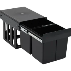 Produits Ménagers-vidaXL Poubelle amovible de cuisine Fermeture en douceur 36 L