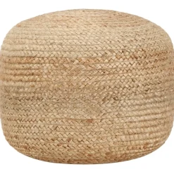 Poufs-vidaXL Pouf fait à la main 45 x 30 cm Jute