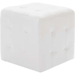 vidaXL Poufs 2 pcs 30 x 30 x 30 cm Similicuir
