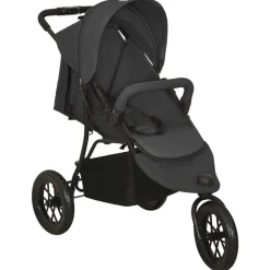 Transport De Bébés-vidaXL Poussette pour bébé Acier Anthracite