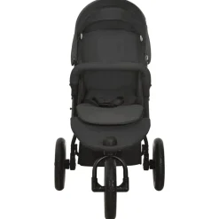 Transport De Bébés-vidaXL Poussette pour bébé Acier Anthracite