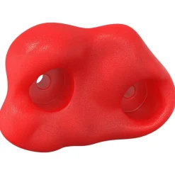 Loisirs De Plein Air-vidaXL Préhension d'escalade 2 pcs 100 x 67 x 43 mm PP Rouge