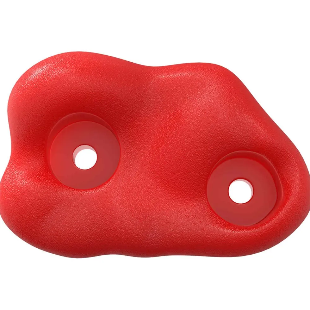 Loisirs De Plein Air-vidaXL Préhension d'escalade 2 pcs 100 x 67 x 43 mm PP Rouge