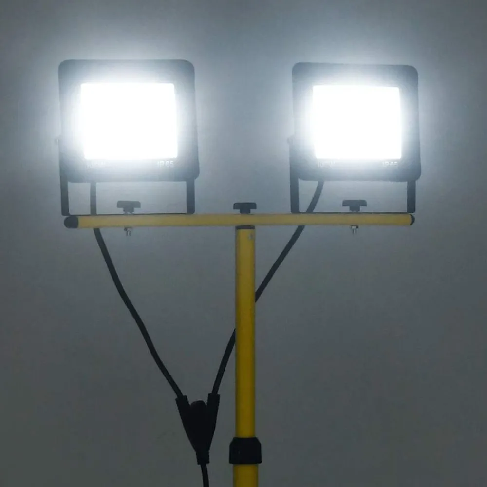 vidaXL Projecteur à LED avec trépied 2x100 W