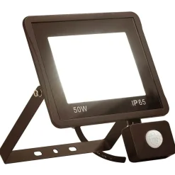 vidaXL Projecteur à LED avec capteur 50 W