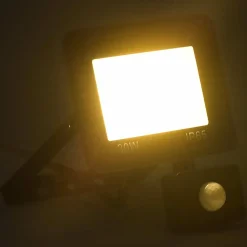 vidaXL Projecteur à LED avec capteur 30 W