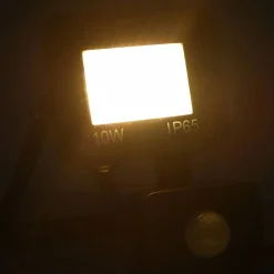 vidaXL Projecteur à LED avec capteur 10 W