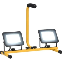 vidaXL Projecteur à LED avec poignée 2x30 W