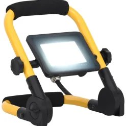 Luminaires-vidaXL Projecteur à LED avec poignée 20 W Blanc froid