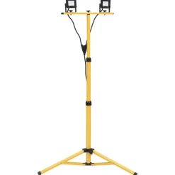 Luminaires-vidaXL Projecteur à LED avec trépied 2x10 W Blanc froid