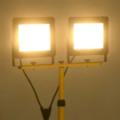 vidaXL Projecteur à LED avec trépied 2x100 W