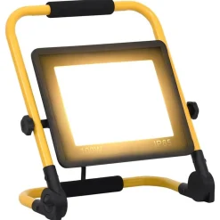Luminaires-vidaXL Projecteur à LED avec poignée 100 W Blanc chaud