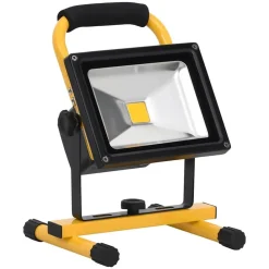 vidaXL Projecteur à LED rechargeable avec poignée 30 W