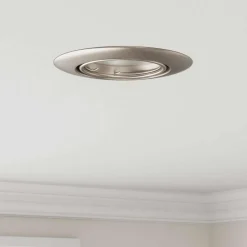Luminaires-vidaXL Projecteur 6 pcs 9 x 9 x 2,5 cm Métal Argenté