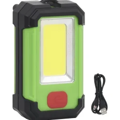 vidaXL Projecteur LED portable à alimentation solaire 7 W Blanc froid