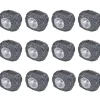 Luminaires-vidaXL Projecteurs solaires à LED forme de pierre 12 pcs