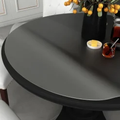 Accessoires Pour Tables-vidaXL Protecteur de table Ø 60 cm 1,6 mm PVC Mat