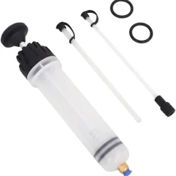 Outils-vidaXL Purgeur de frein blanc et noir 0,2 L