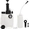 vidaXL Purgeur de frein blanc et noir 3 L