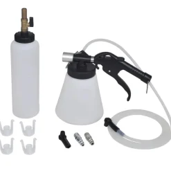 Pièces Détachées Pour Véhicules-vidaXL Purgeur de liquide de frein et embrayage avec bouteille