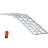 vidaXL Rampe de moto 680 kg Argenté 680 kg Aluminium