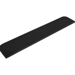 Signalétique-vidaXL Rampe de seuil 110x21x2,5 cm Caoutchouc