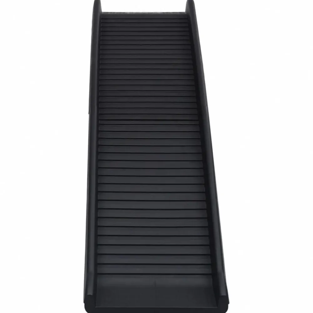 Articles Pour Animaux De Compagnie-vidaXL Rampe de voiture pliable pour chiens Noir 155,5x40x15,5 cm