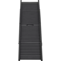Articles Pour Animaux De Compagnie-vidaXL Rampe pliable pour chien Noir 153x40x12,5 cm Plastique