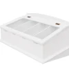 vidaXL Range-couverts en style baroque PFDM Blanc