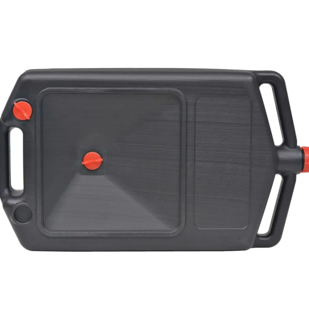 vidaXL Récipient portable à huile usée 10 L