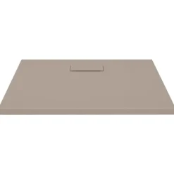 Plomberie-vidaXL Receveur de douche SMC 80x80 cm Marron