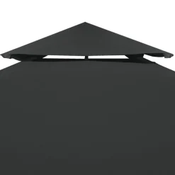 vidaXL Recouvrement de remplacement d'auvent 310 g/m² 3x3 m