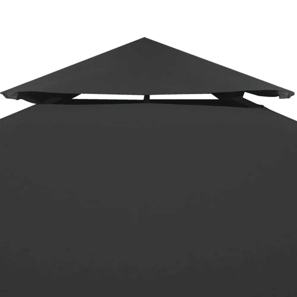 vidaXL Recouvrement de remplacement d'auvent 310 g/m² 3x3 m