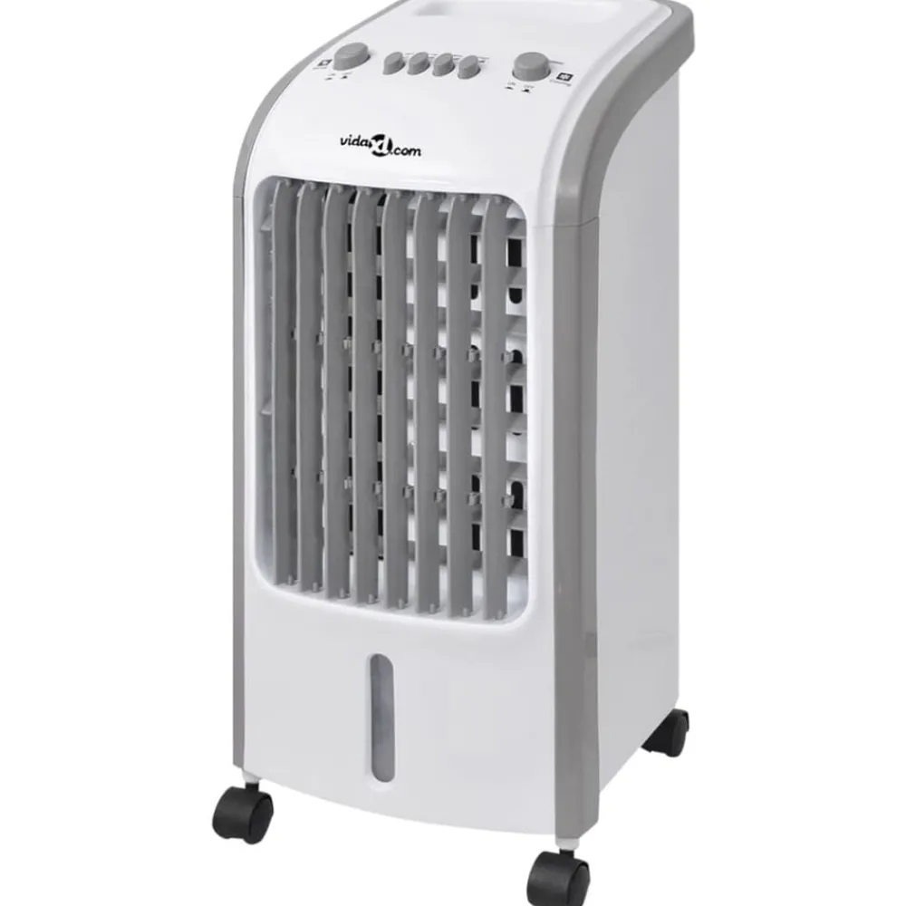 vidaXL Refroidisseur d'air portable 80 W 4 L 25x26x56 cm