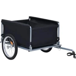 vidaXL Remorque de vélo 65 kg