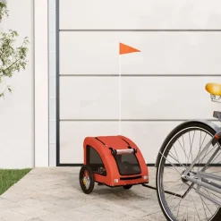 vidaXL Remorque de vélo pour animaux de compagnie