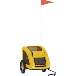 vidaXL Remorque de vélo pour animaux de compagnie