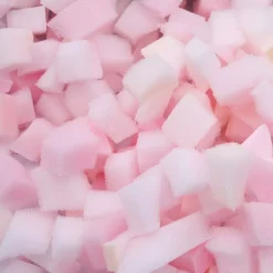 Arts & Loisirs-vidaXL Remplissage de mousse déchiqueté Rose 10 kg Polyuréthane