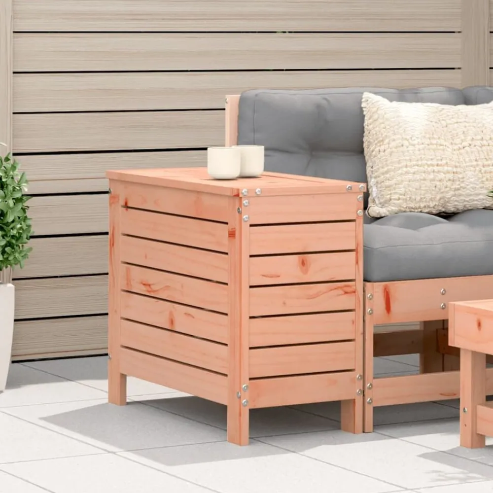 Mobilier De Jardin-vidaXL Repose-pied de jardin 62x31,5x52 cm bois massif de douglas Bois de douglas non traité