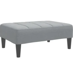 vidaXL Repose-pied 77x55x31 cm tissu
